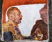 Walter Sickert King George V and Queen Mary oil on canvas